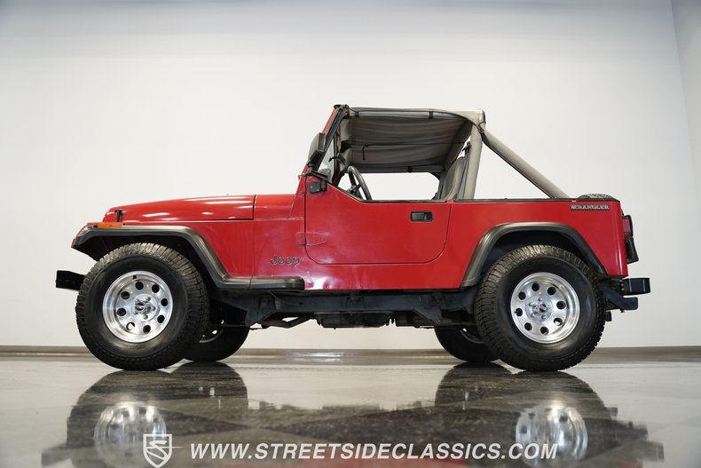 Jeep-Wrangler-1989-Bright-red-Tan-14