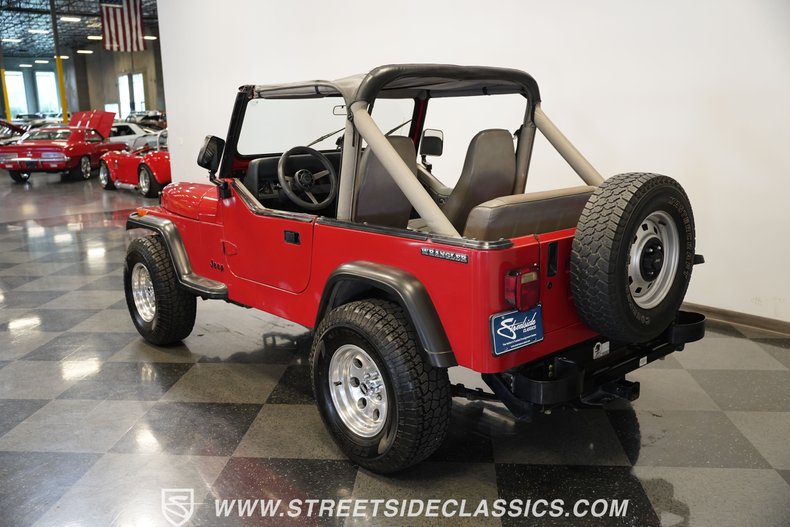 Jeep-Wrangler-1989-Bright-red-Tan-20