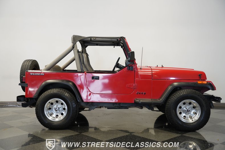 Jeep-Wrangler-1989-Bright-red-Tan-22