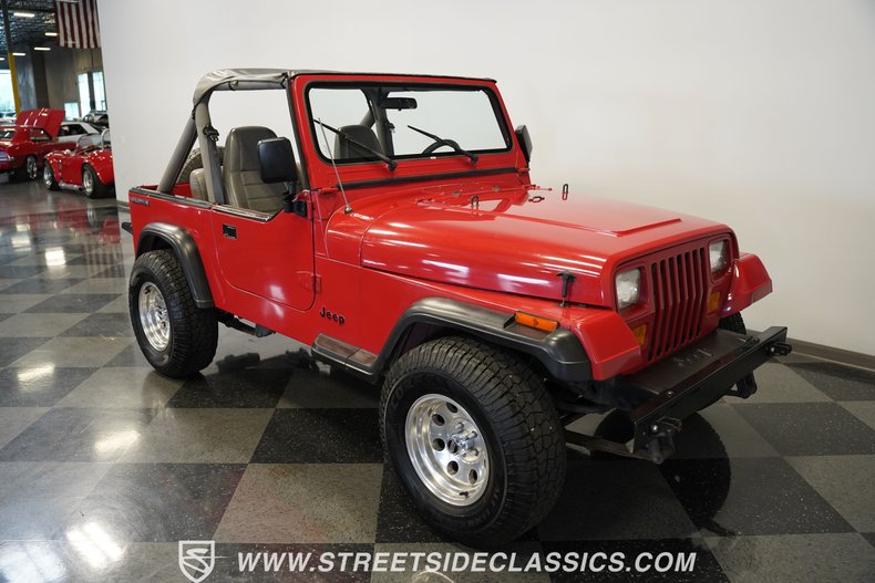 Jeep-Wrangler-1989-Bright-red-Tan-26