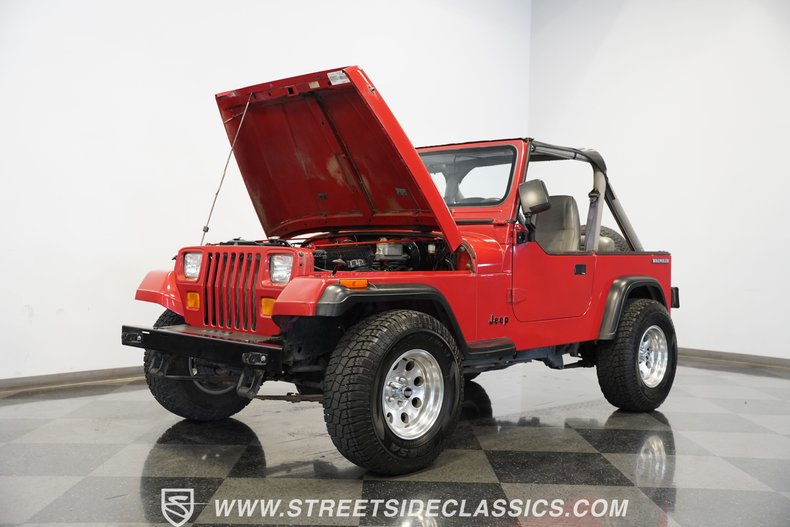 Jeep-Wrangler-1989-Bright-red-Tan-31