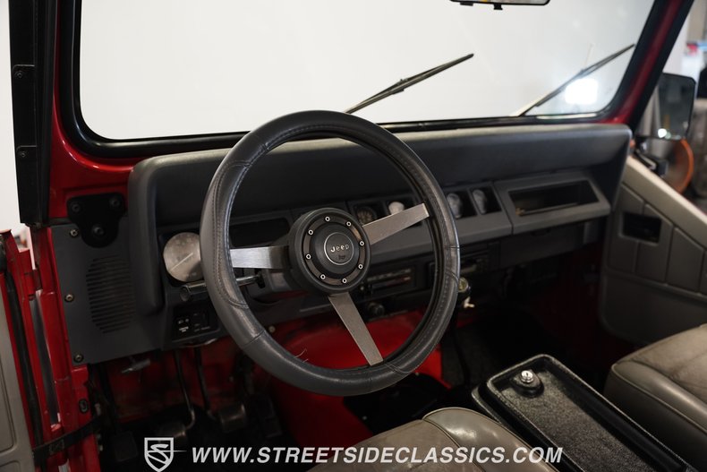 Jeep-Wrangler-1989-Bright-red-Tan-4