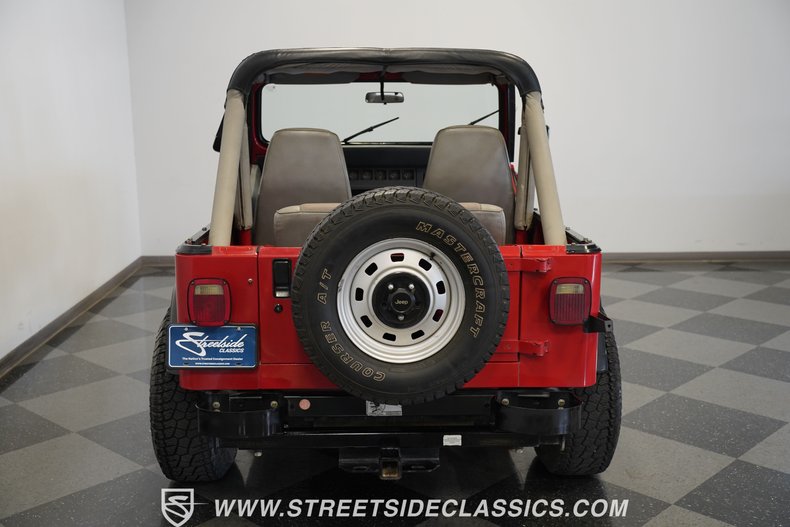 Jeep-Wrangler-1989-Bright-red-Tan-45