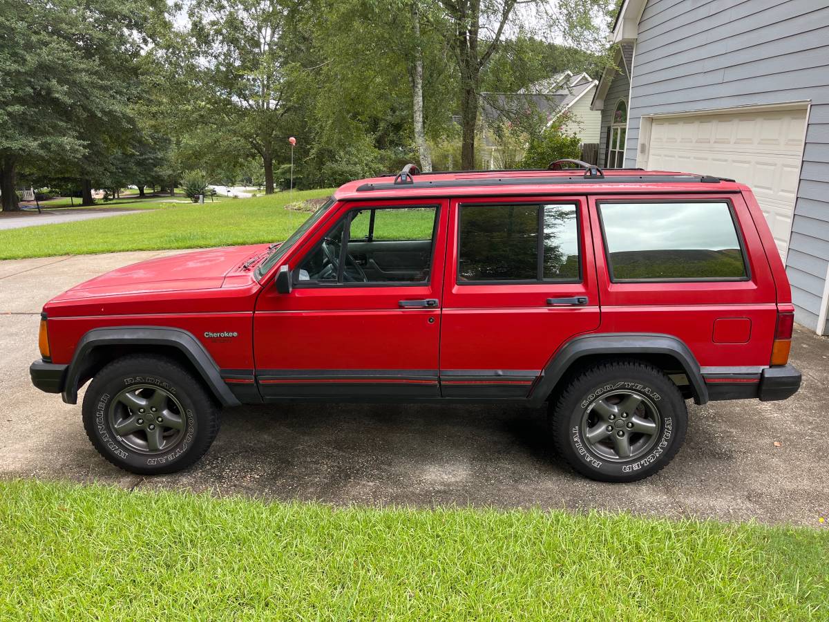 Jeep-cherokee-sport-1993-red-1