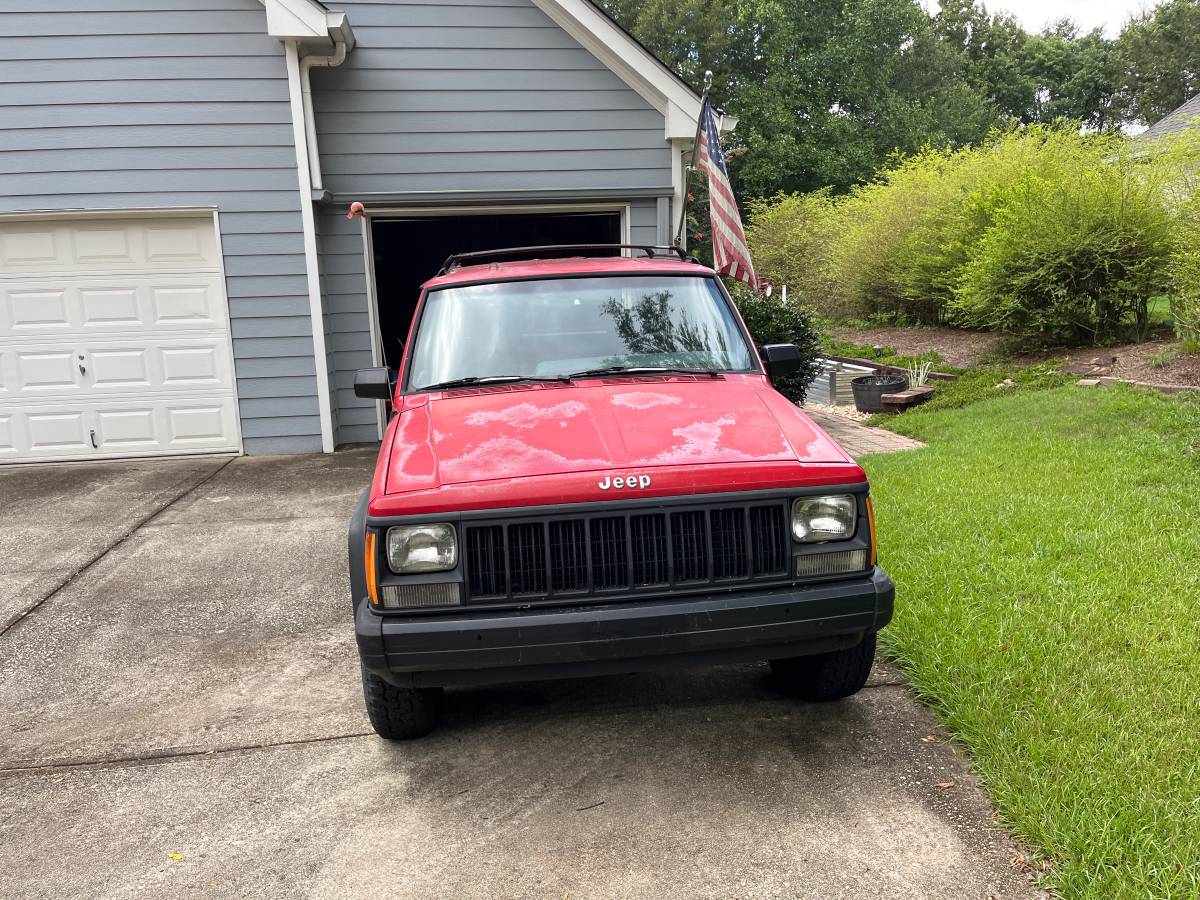 Jeep-cherokee-sport-1993-red