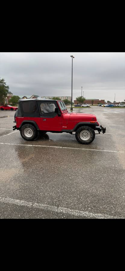Jeep-wrangler-1993-red