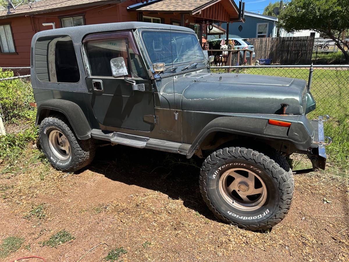 Jeep-wrangler-1994-green-1
