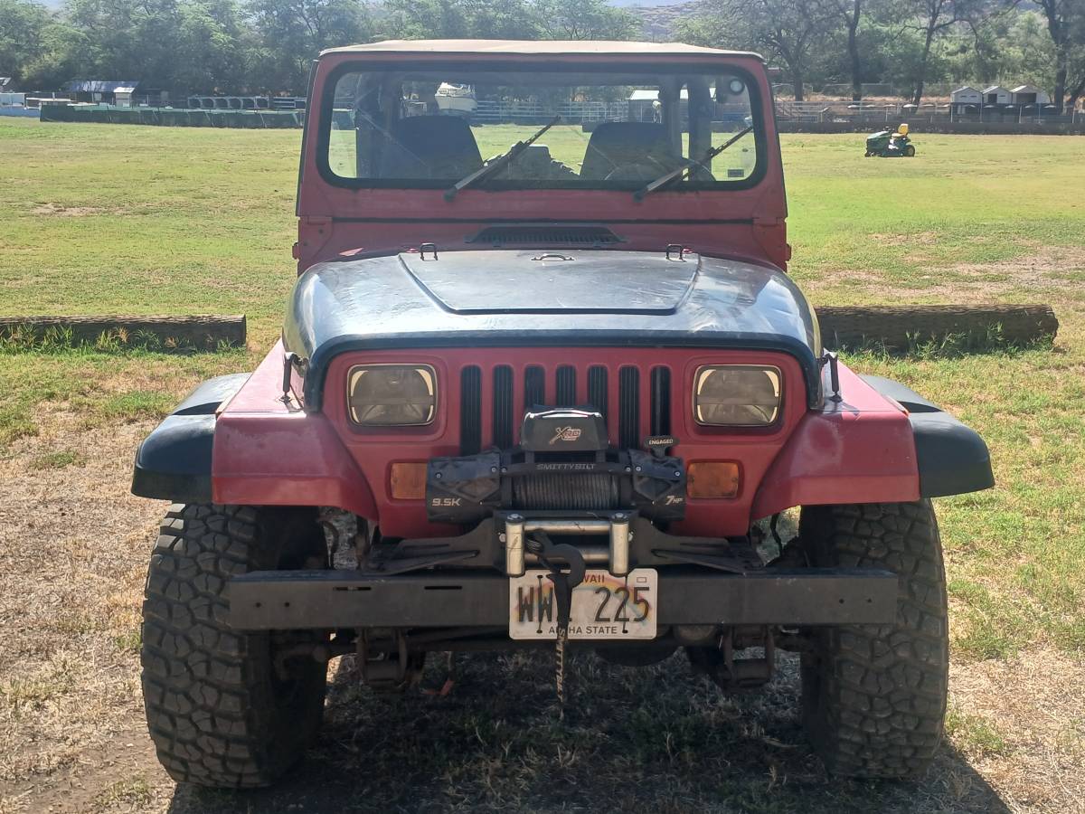 Jeep-wrangler-1994-red-1