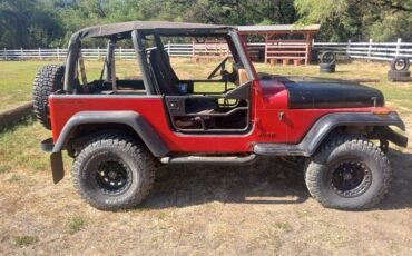 Jeep-wrangler-1994-red