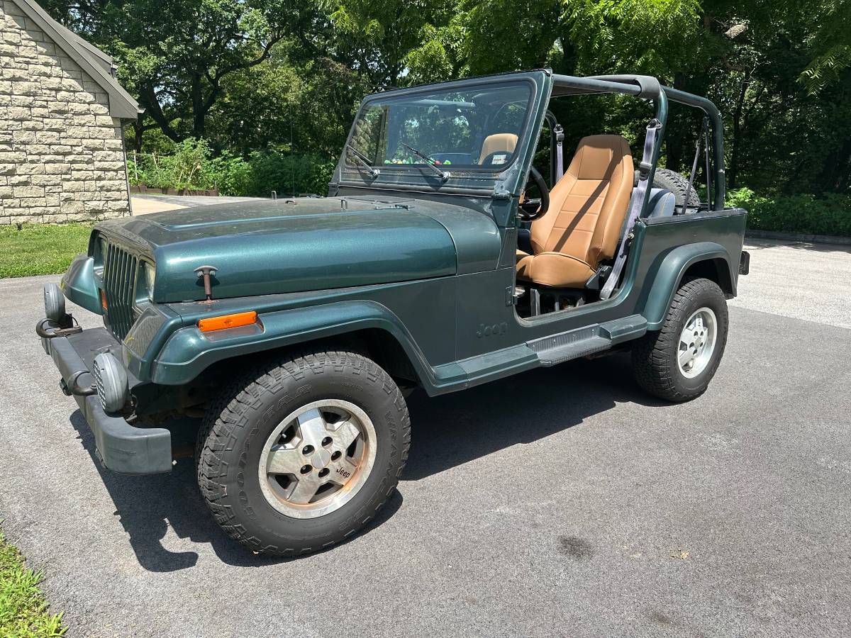 Jeep-wrangler-sahara-1993-green-5