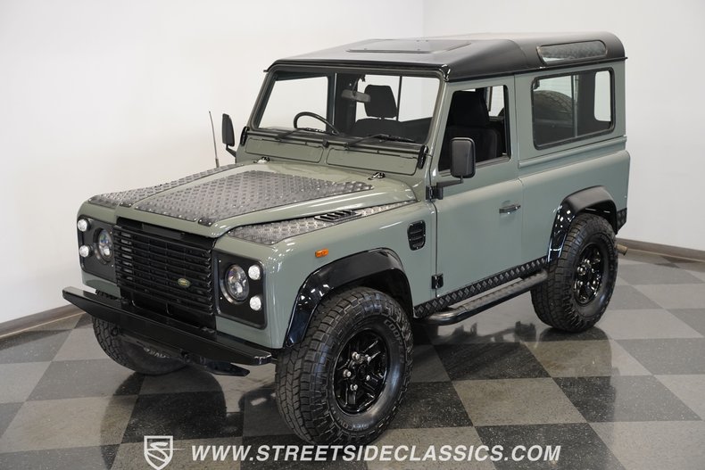 Land-rover-Defender-1991-Keswick-Green-Black-2
