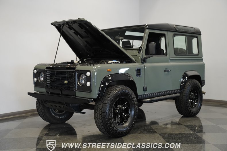 Land-rover-Defender-1991-Keswick-Green-Black