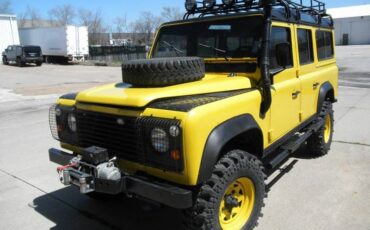 Landrover-defender-1993-yellow