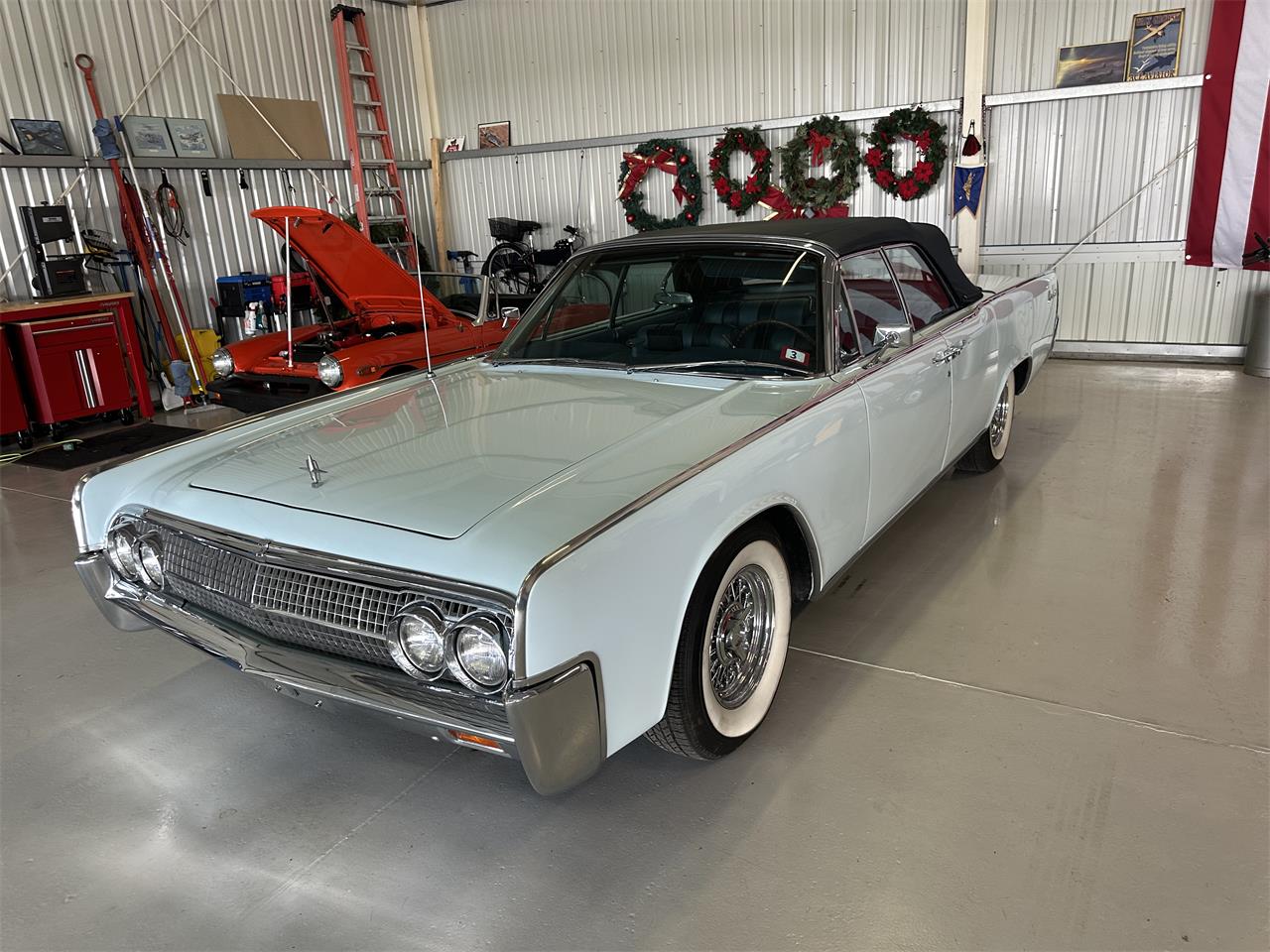Lincoln-Continental-convertible-1963-Blue-Blue-2