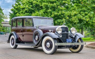 Lincoln-Limousine-1932-Dark-MaroonBlack-black-grey