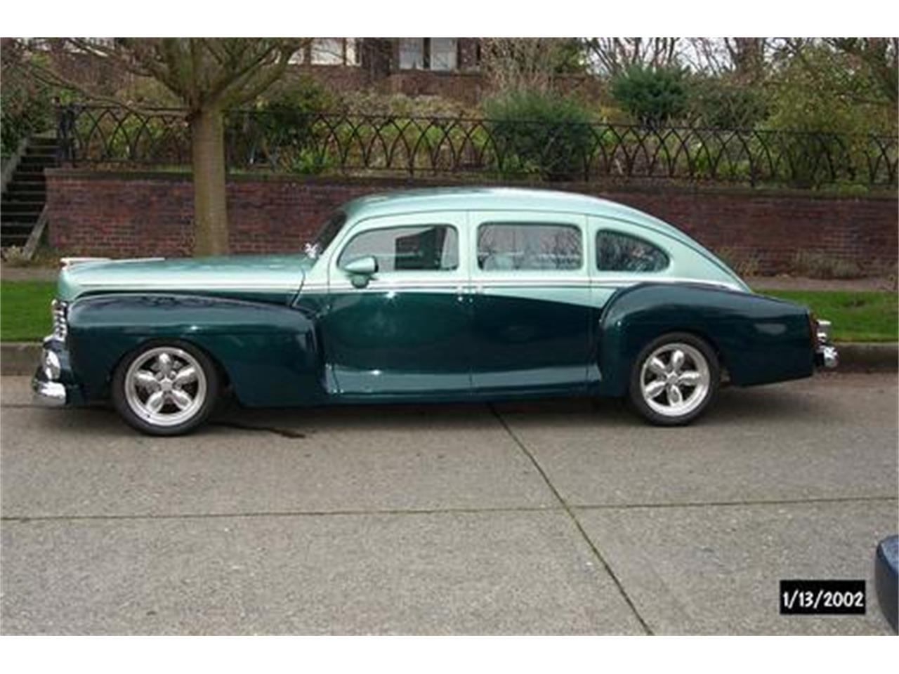 Lincoln-Sedan-1947-Two-Tone-Green-Green-49
