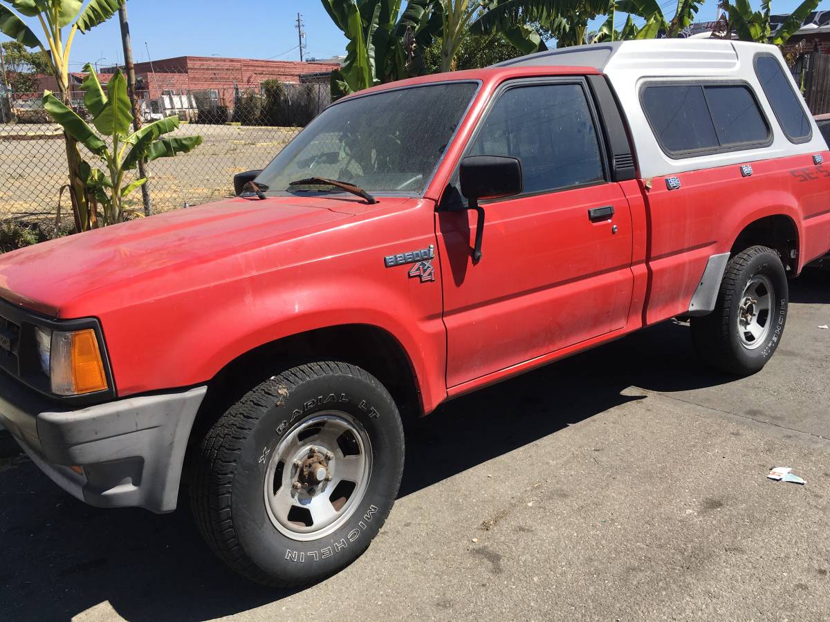 Mazda-b-series-1989-red