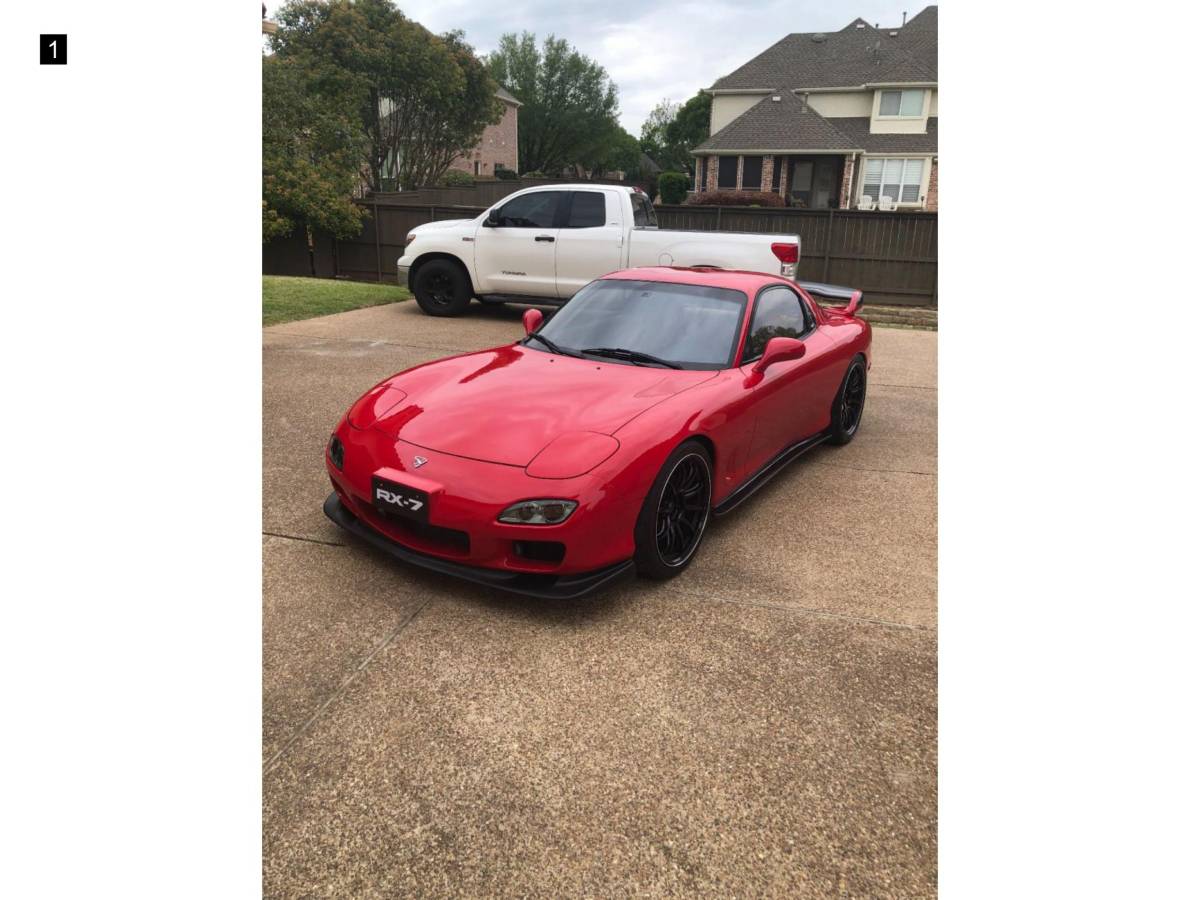 Mazdo-rx7-1993-red