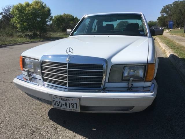 Mercedes-350-sd-diesel-1991-white-1