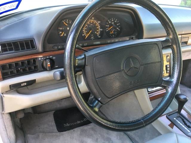 Mercedes-350-sd-diesel-1991-white-7