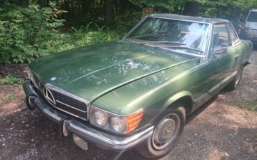 Mercedes-350-sl-1972-green-1