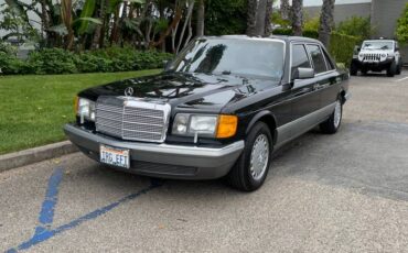 Mercedes-420sel-1987-black-1