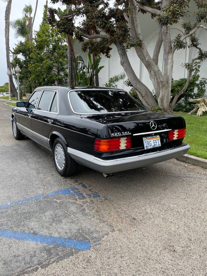 Mercedes-420sel-1987-black-8