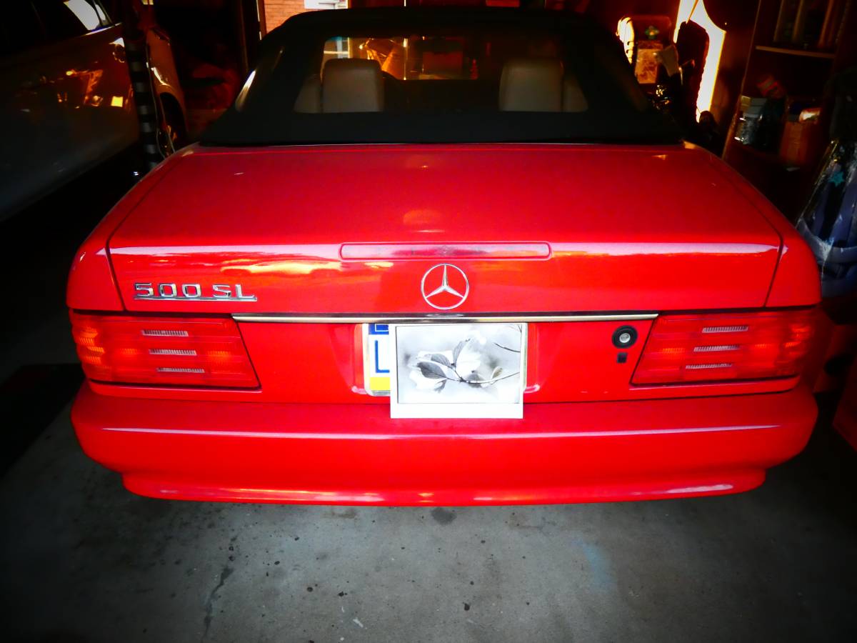 Mercedes-500-l-1991-red-2