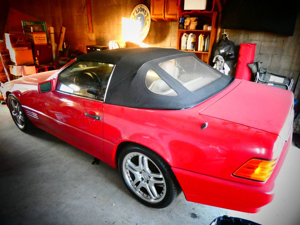 Mercedes-500-l-1991-red-3