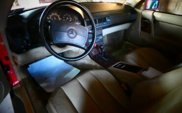 Mercedes-500-l-1991-red
