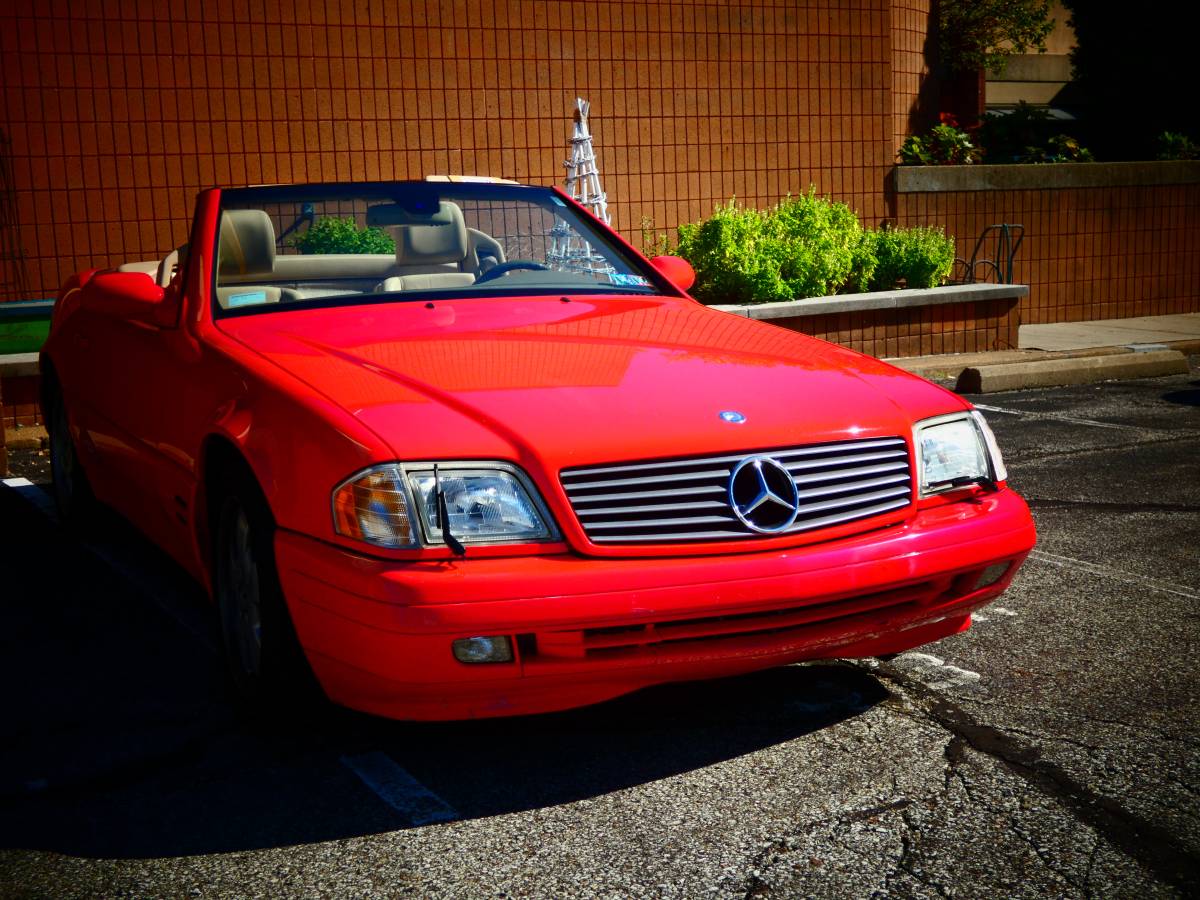 Mercedes-500-l-1991-red-4