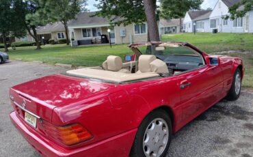 Mercedes-500-sl-1995-red-1