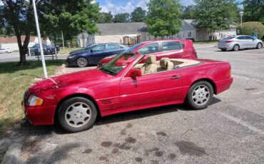 Mercedes-500-sl-1995-red-2