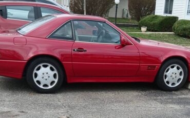 Mercedes-500-sl-1995-red