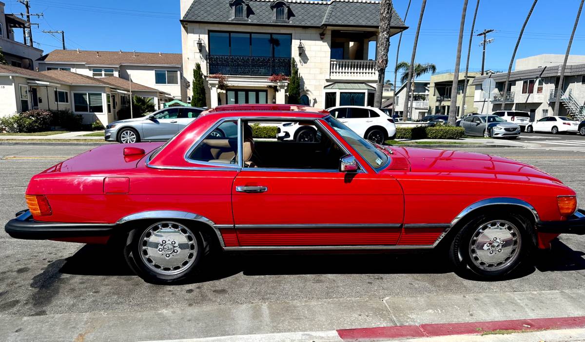 Mercedes-560-sl-1986-red-1
