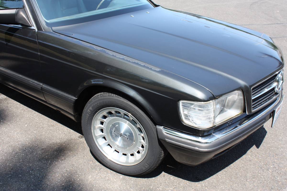 Mercedes-560sec-1990-black