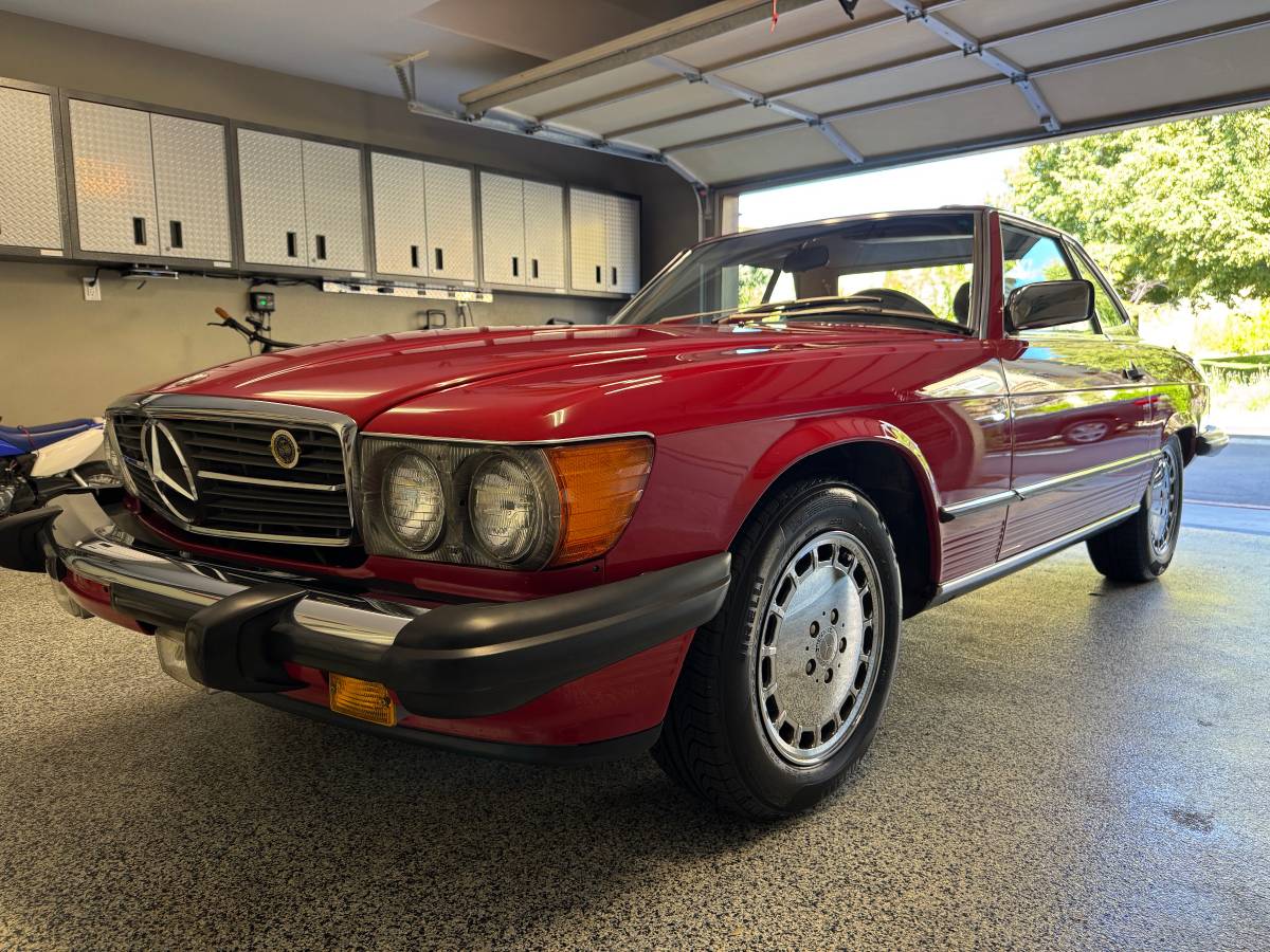 Mercedes-560sl-1987-red-8