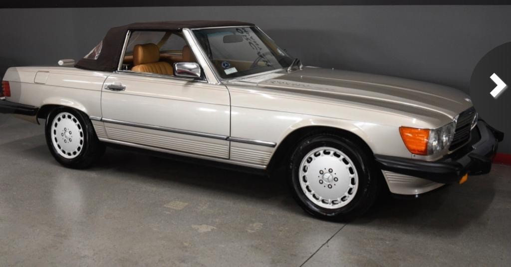 Mercedes-Benz 560 SL 1988 Convertible