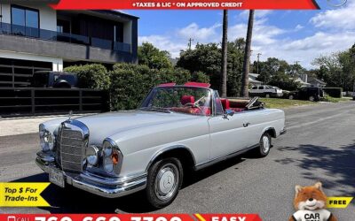 Mercedes-Benz S220 1962 Convertible