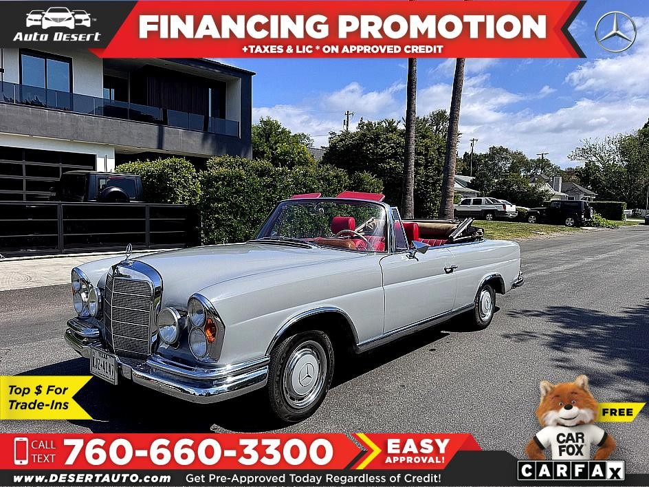 Mercedes-Benz S220 1962 Convertible