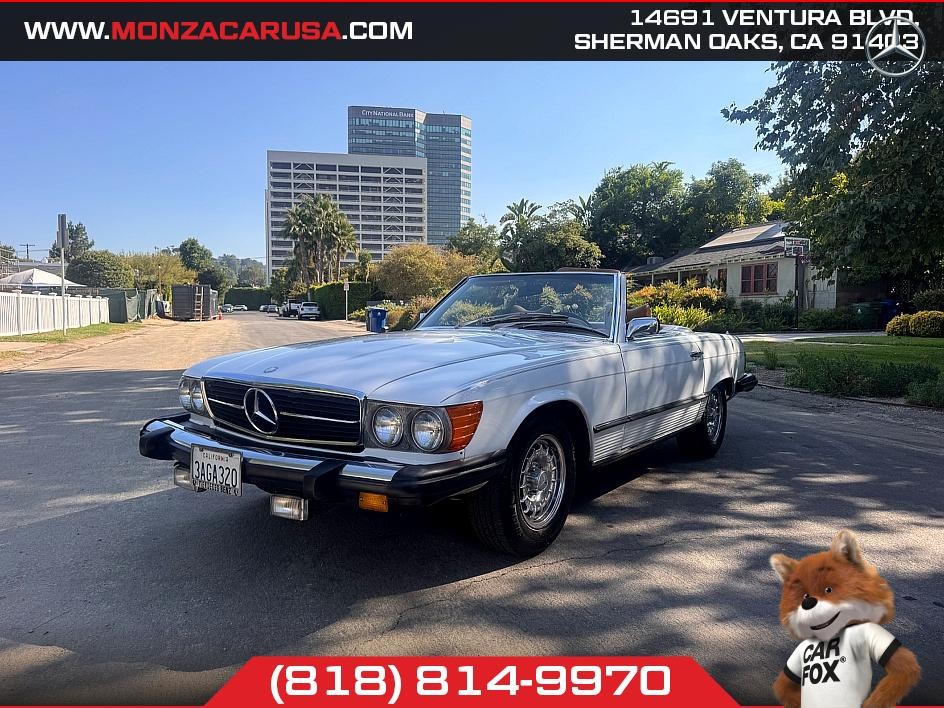 Mercedes-Benz-SL-450-convertible-1-OWNER-1976-Convertible