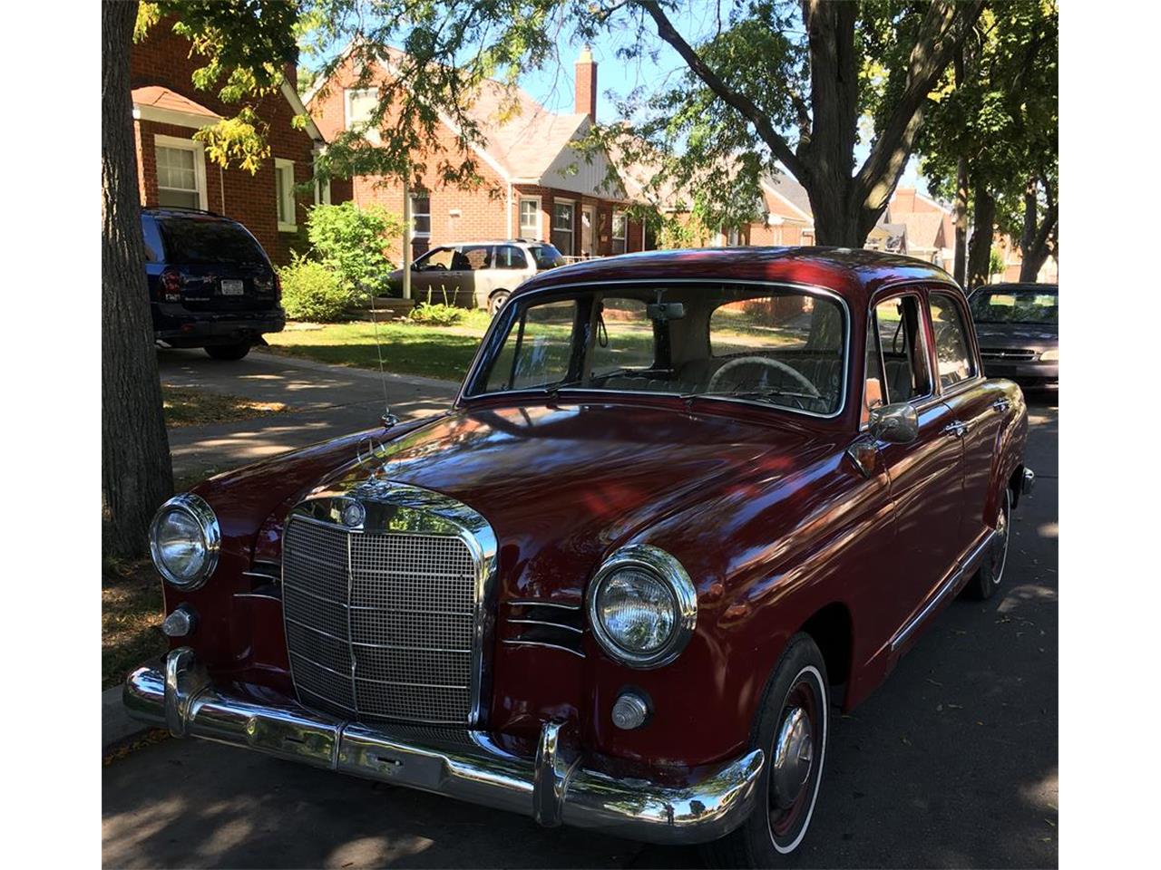 Mercedes-benz-190-1961-MaroonRed-tan-12