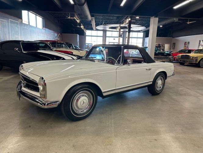 Mercedes-benz-230sl-1966-WhiteBlack-Top-Red-1