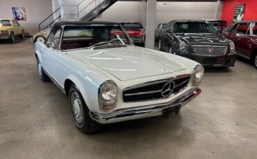 Mercedes-benz-230sl-1966-WhiteBlack-Top-Red-13