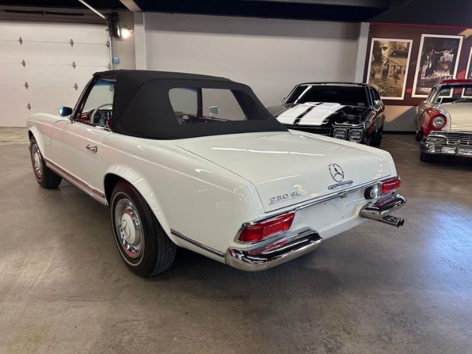 Mercedes-benz-230sl-1966-WhiteBlack-Top-Red-19