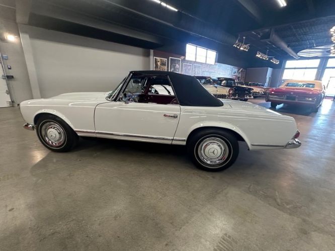 Mercedes-benz-230sl-1966-WhiteBlack-Top-Red-20