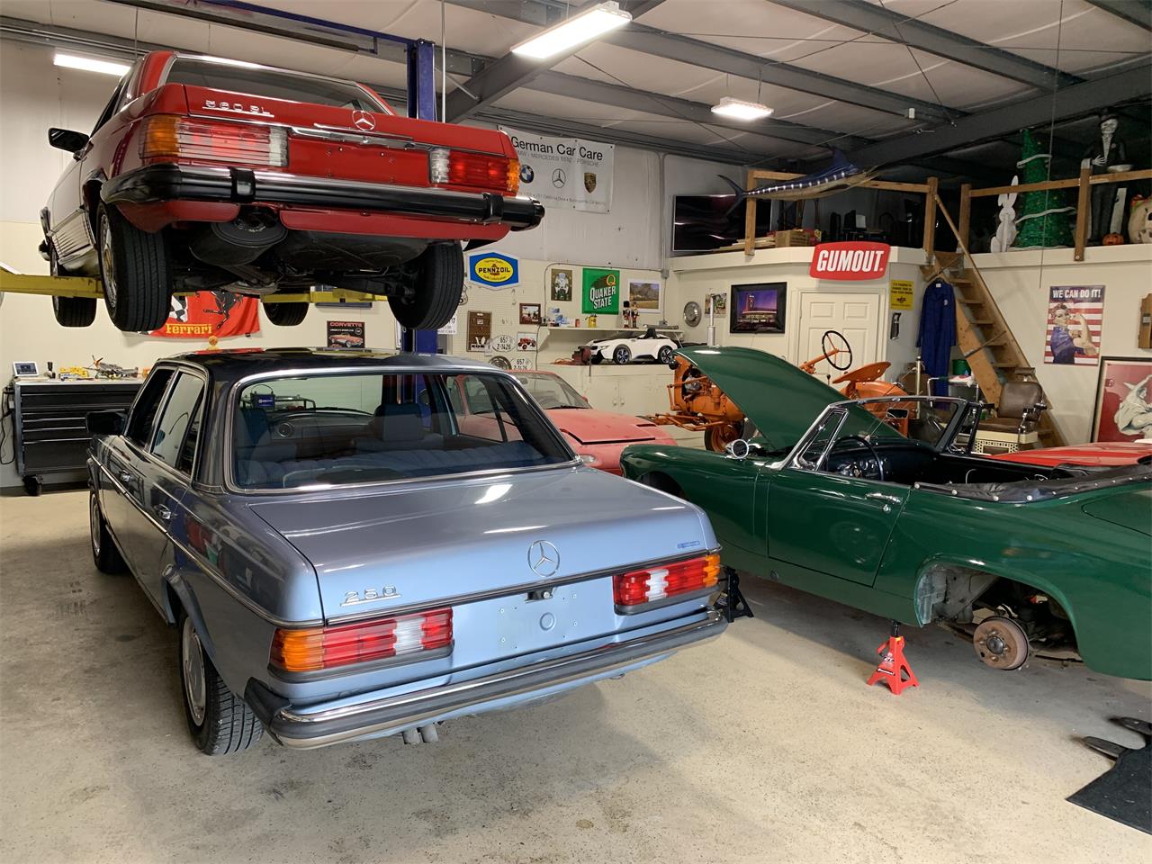 Mercedes-benz-250-1985-Blue-Blue