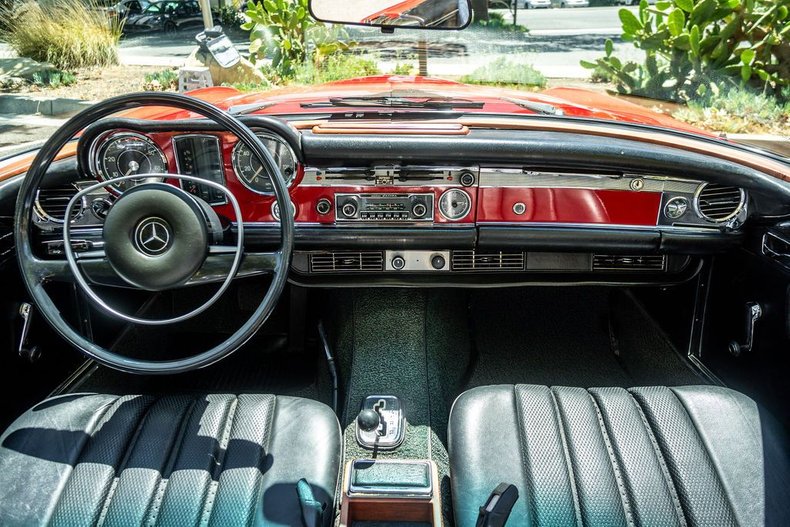 Mercedes-benz-280sl-1968-Red-11