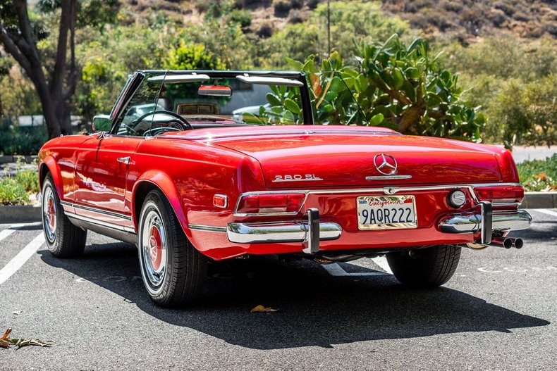 Mercedes-benz-280sl-1968-Red-18