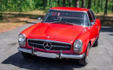 Mercedes-benz-280sl-1968-Red-2